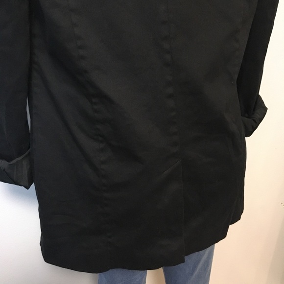 SOLD❌Who What Wear Open Front Tuxedo Blazer Black - Picture 8 of 16